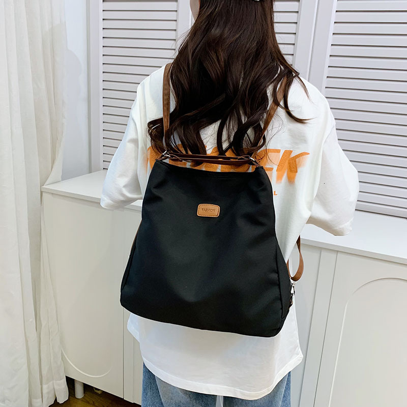 2025 Summer New Designer Fashion Women's Handbag Large Capacity Commuter Backpack Single Shoulder Cross body Dual use Backpack