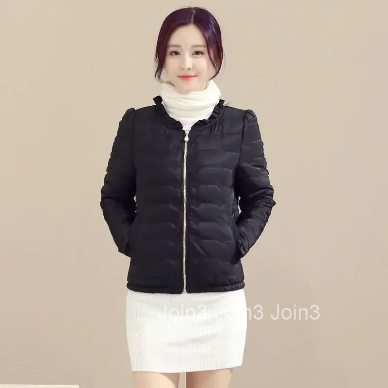 Down Coats for Women Zip-up Jackets Slim Fit Demi-season Fashion 2025 New in Outerwears Parkas Woman Cheap Cold Outdoor Clothes