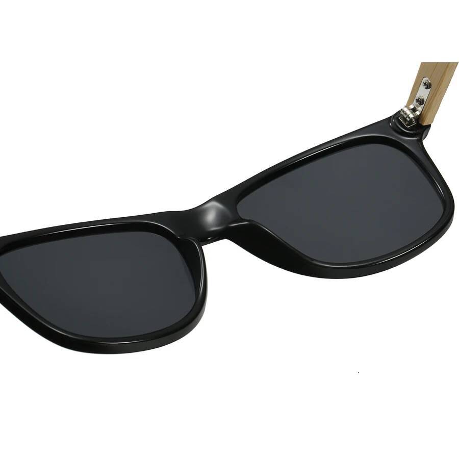Fashion Bamboo Wood Vintage Square Sunglasses Men Women Brand Designer Sun Glasses Wooden Driving Fishing UV400 Eyewear