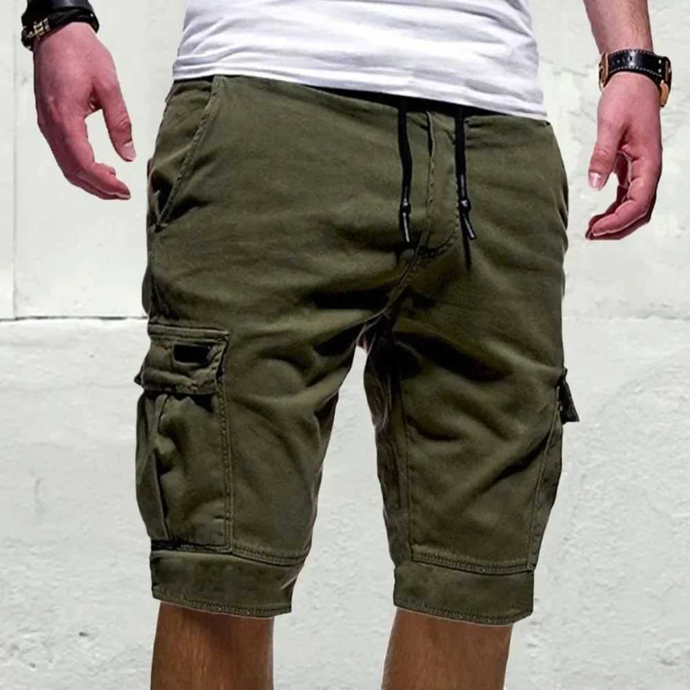 2025 Multi-pocket Beach Pants Shorts for Men Basketball Shorts New Casual Pants Sports Summer Mens Shorts OverallsXJ250618