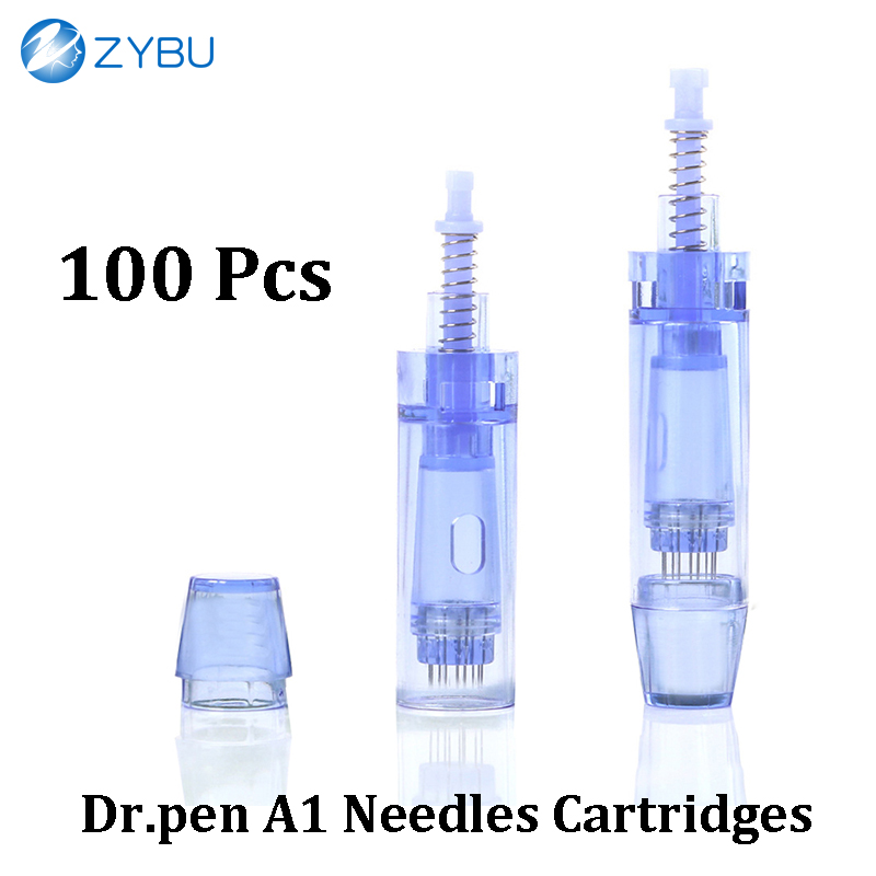 Ultima Dr Pen A1 100-Pack Replacement Needles 9 pin 12 Pin 36 Needle 42 pin Nano Needle Microneedling MTS Tattoo Tips Dermapen Cartridges