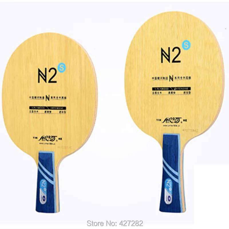 Milkey Way-Yinhe Pure Wood N-2S Professional Table Tennis Blade for Beginner, Indoor Rackets, Sports, Indoor, Original