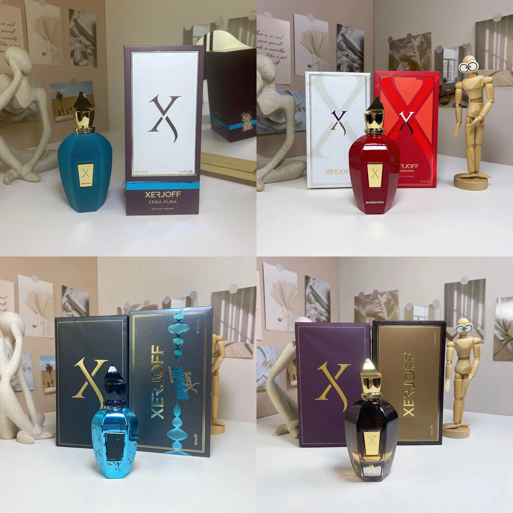 Xerjoff Pura Perfume Accento Erba Gold Soprano Opera Coro Groove Xcape Alexandria Fragrance 100Ml Eau De Parfum Long Lasting Smell EDP Man Women Cologne Spray