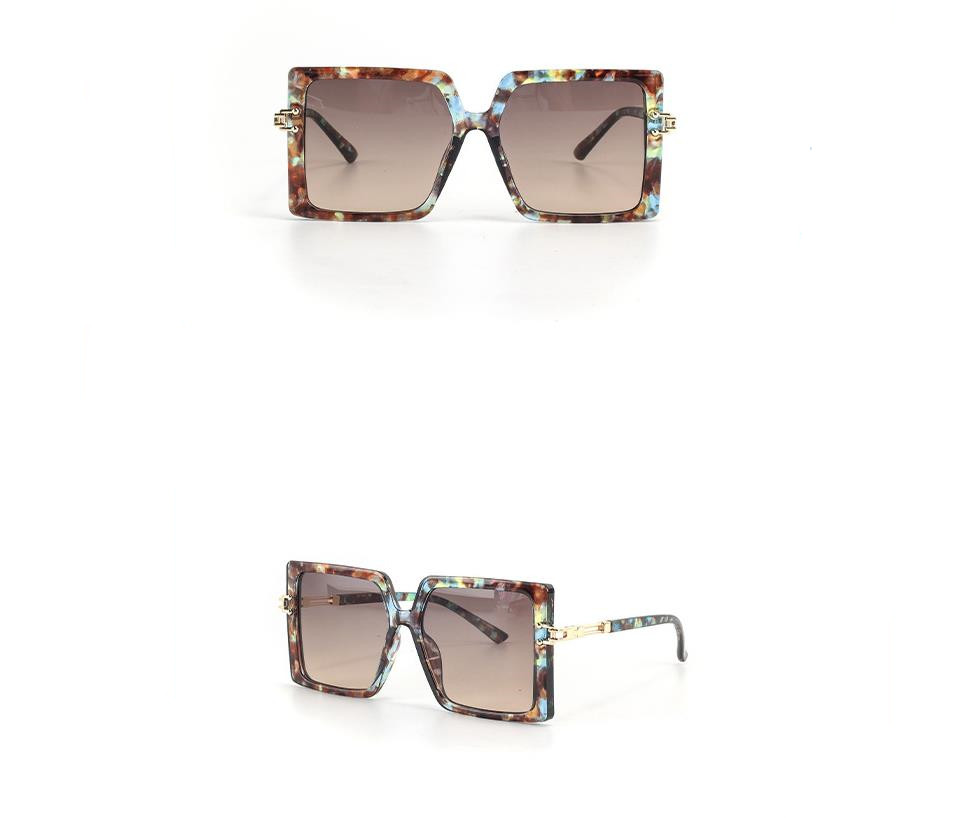 Designer Sunglasses For Women Men Fashion Sunglasses Luxury Polarized Lens Goggle Pilot PC Frame Oversized UV400 Eyewear Luxury Style Sunglasses DZ02