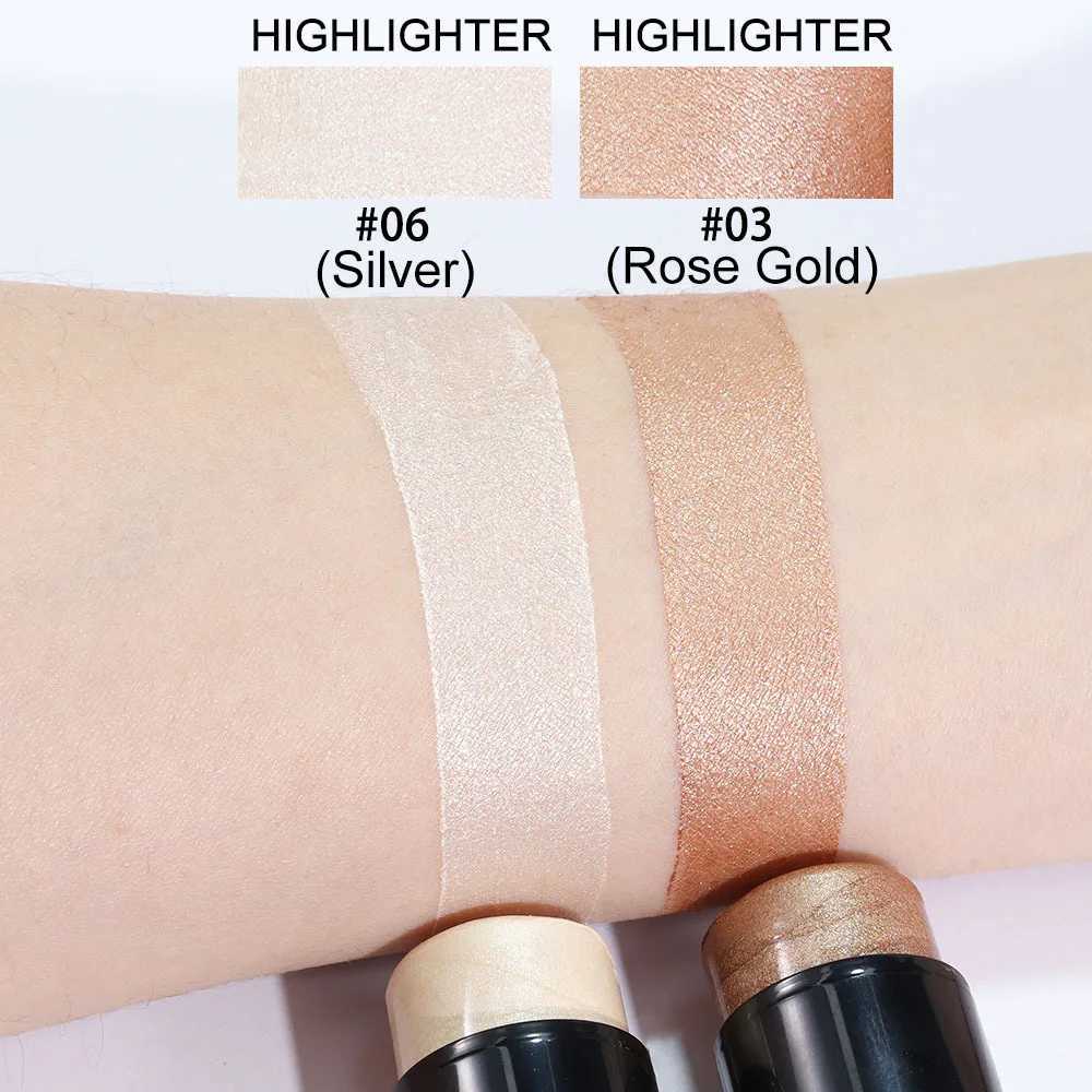Highlighting Bronzer Stick Face Brightening Blusher Rouge Concealer Pen Long Lasting Corrector Nose Shadow Contouring Cosmetics XJ250618