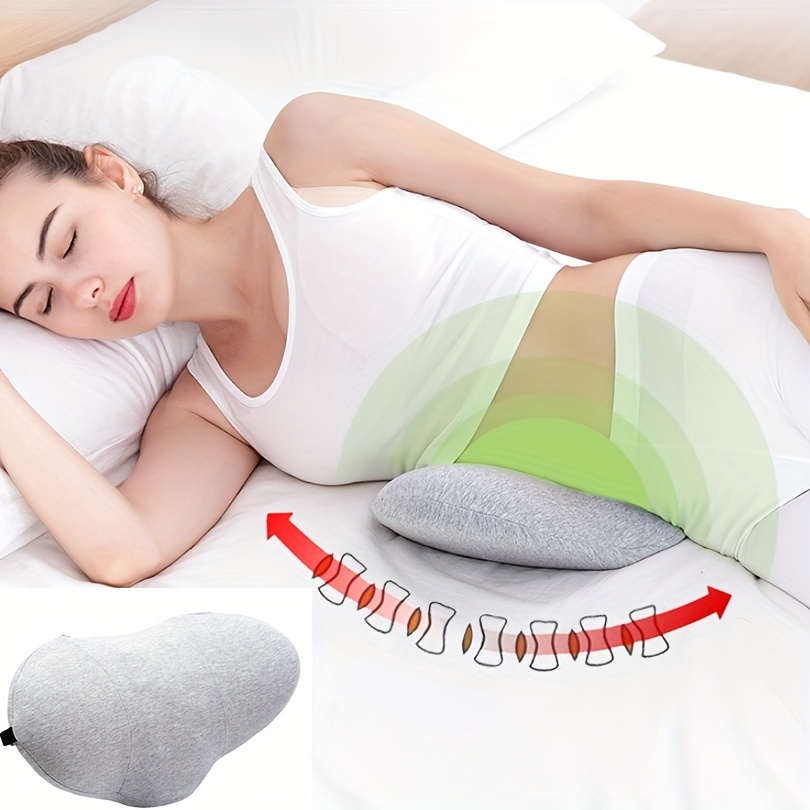 Sleeping in bed is slow and resilient. memory cotton lumbar pad, pregnant woman's lumbar pillow, lumbar pad, back pad, car waist cushion