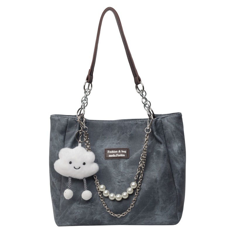 Free shipping designer Bag Korean Style Student Girl Bag 2025 New Simple Fashion Versatile Shoulder Bag Large Capacity Commuter Bag Tote Bag