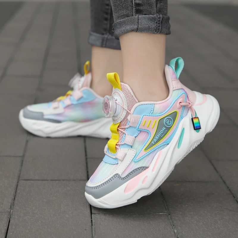 New Arrival Spring Autumn Children Running Shoes Non-slip For Boys Girls Brand Leather Comfort Kids Lightweight Fashion Sneakers Z250618