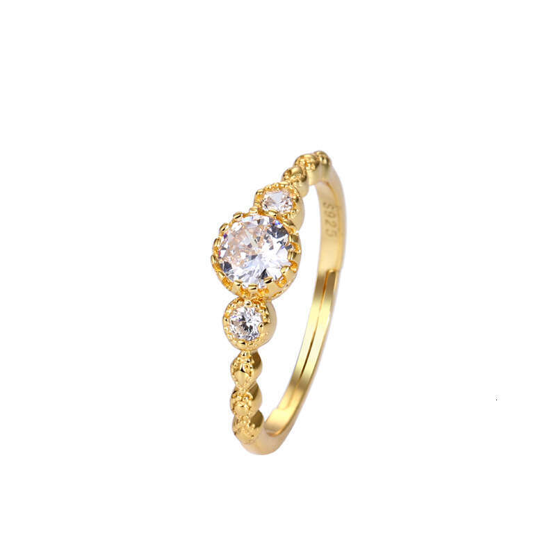 Light Luxury Jewelry Lace Hollow Women's Pastoral Fresh Ring