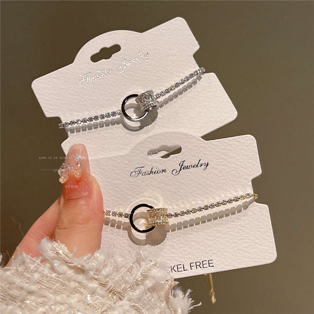 Dongdaemun Light Two-Color Small Waist 2023 Autumn Winter New Gentle Women's Niche Circle Bracelet