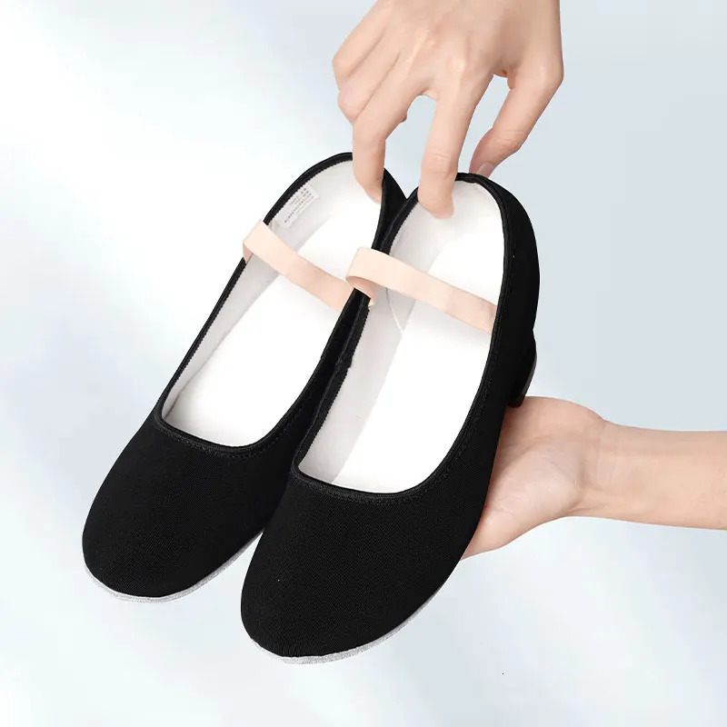 Ballet Shoes for Girls Dance Shoes for Woman Dancing Slippers Gymnastics Shoes Character Teacher Shoes High Heel Dancing Shoes 250613