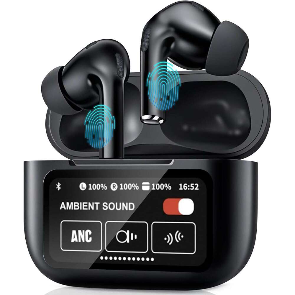 AI Earbuds,144 Languages Bluetooth Device and Accents 11 Offline Translation, Two-Way Translator Earphones for Language Learning/Travel/Business