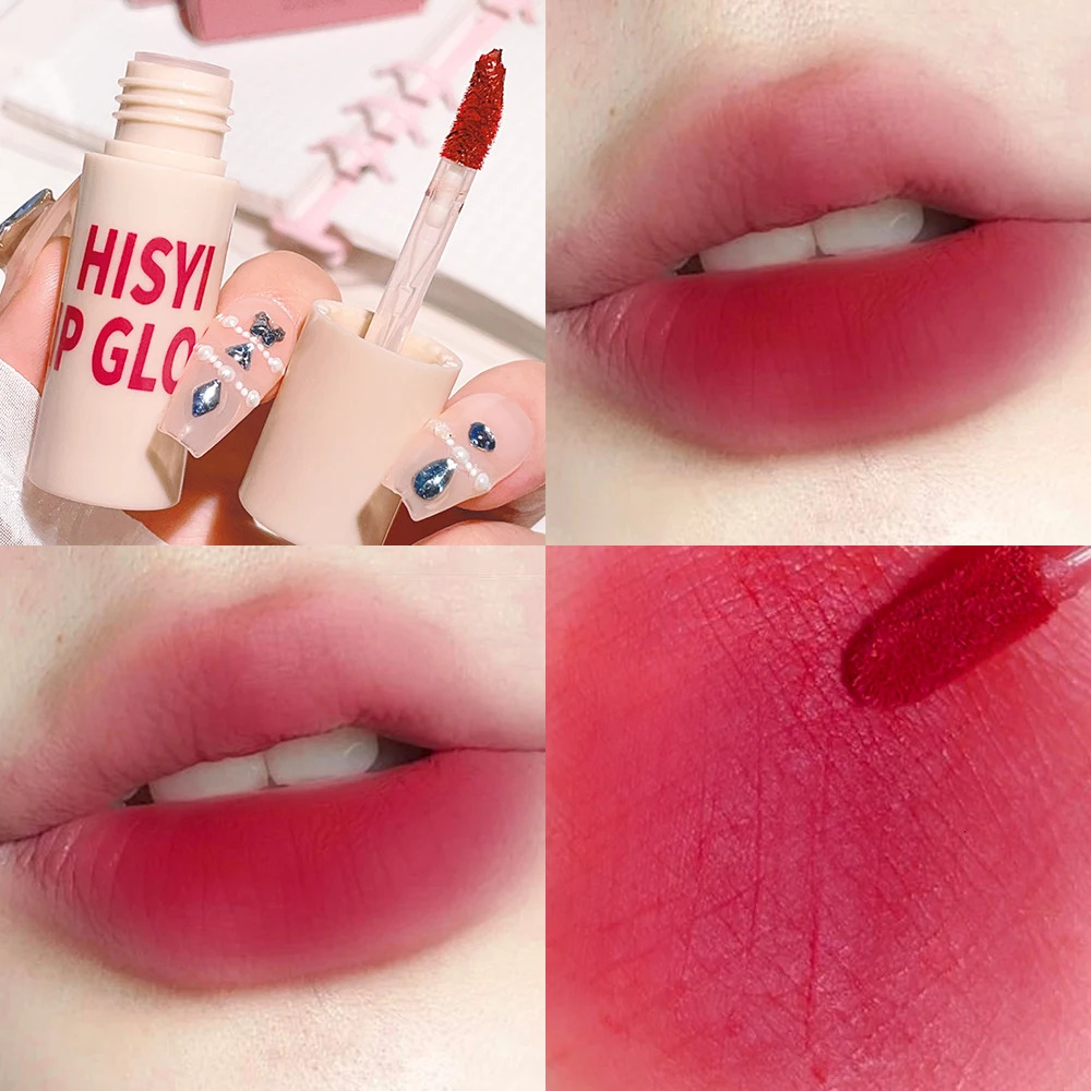 Mousse velvet lip clay matte lip gloss student affordable and non- lip glaze 250618