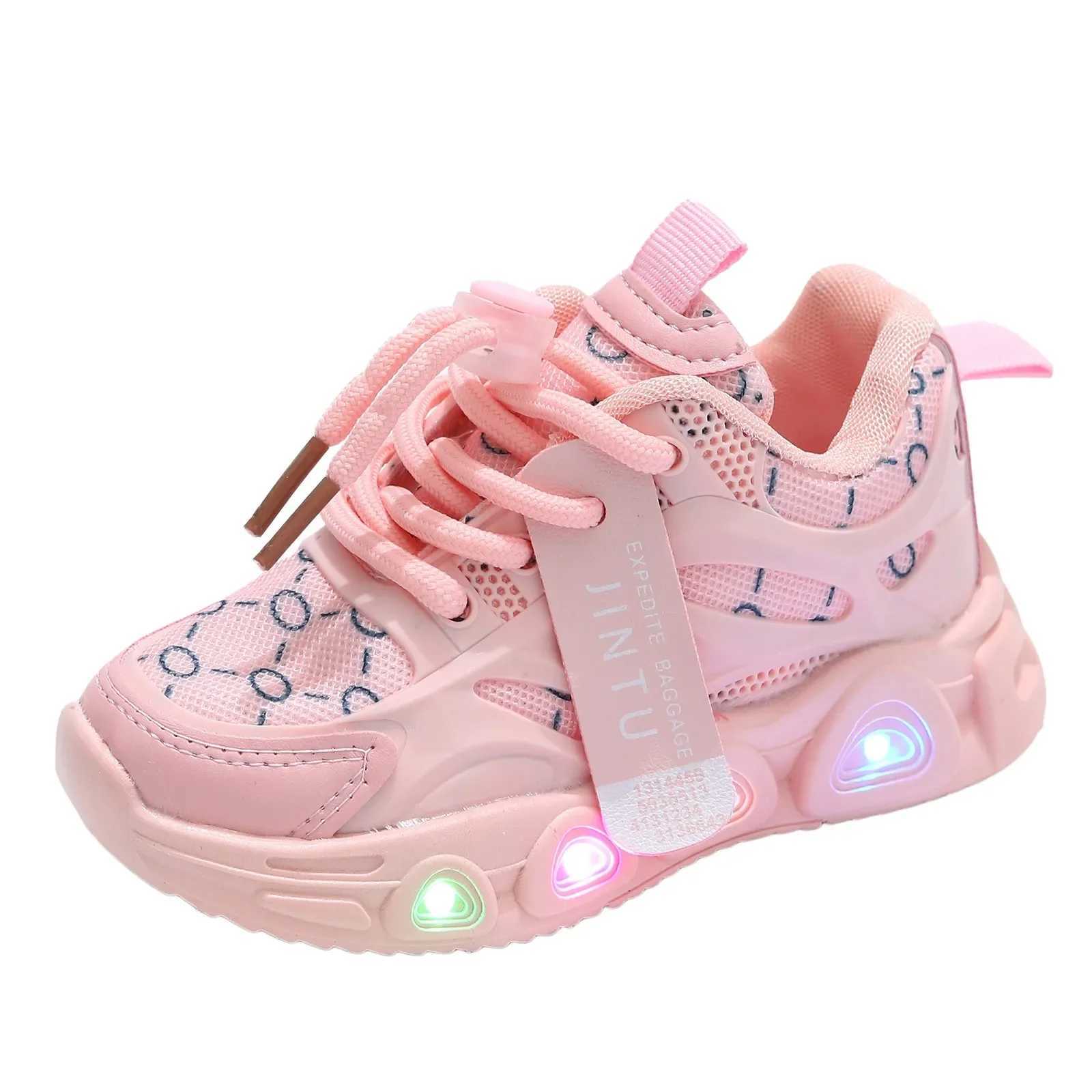 LED Baby Luminous Shoes LED Light Up Shoes For Girls Toddler Walking Shoes Girls Kids Children Baby Casual Sneaker for Boy Kid Z250618