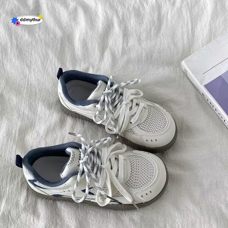 Mesh Breathable German Training for Women 2025 Summer New Super Popular Versatile Niche Casual Sports White Shoes ddmythur