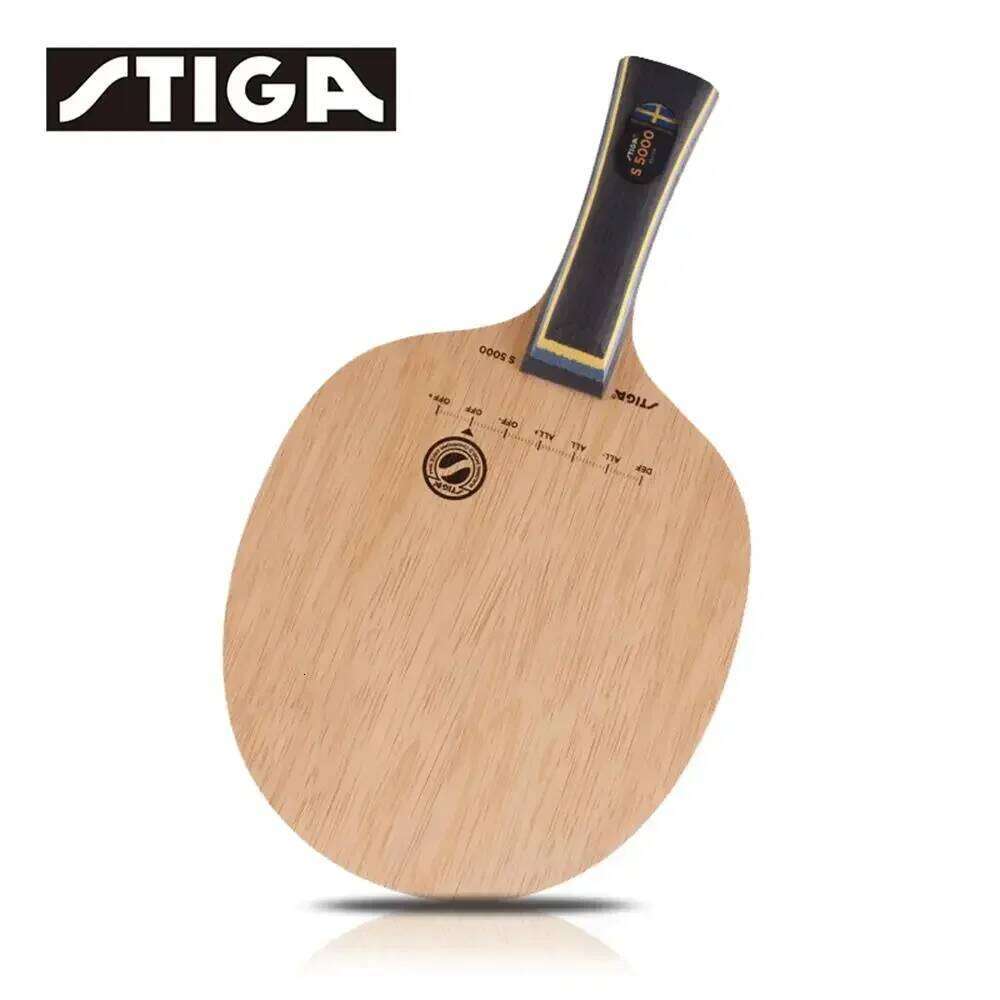 Stiga S4000 S5000 S5000WRB Table Tennis 5/7 Ply Racket Ping Pong Bat Paddle WRB Blade