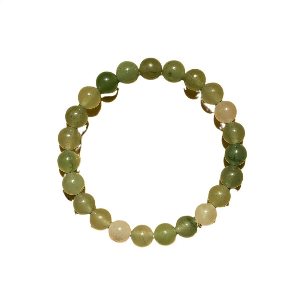 1pcNatural Stone Green Aventurine Beaded Bracelet for Men Women Positive Symbolizing Prosperity Wealth and Abundance Per 250613