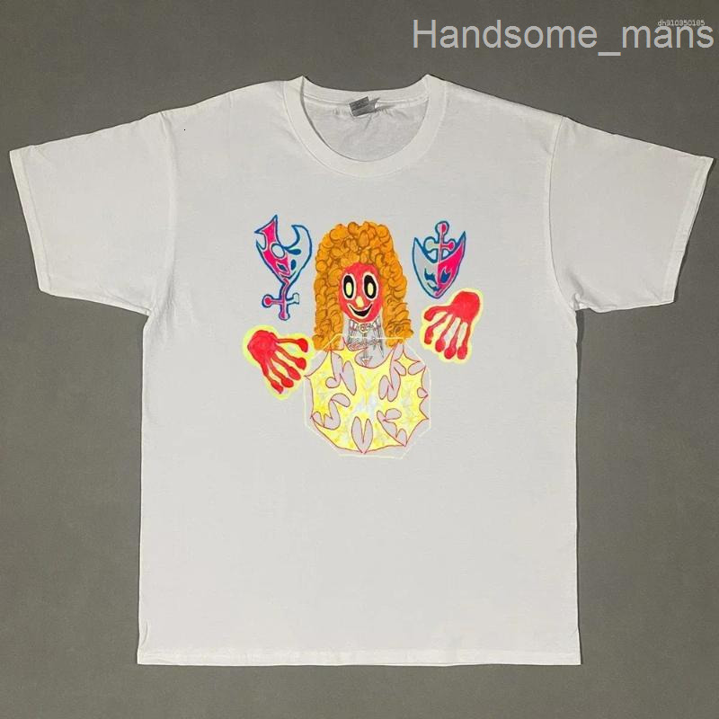 Mens T Shirts Bladee 333 Hip Hop Trend Skate Drain Gang Shirt Men Women Fashion Artistic Sense T-Shirt Funny Tshirt Casual Loose Tees Tops