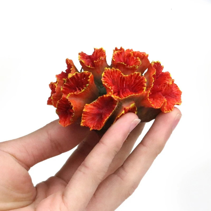 Aquarium Coral Ornaments DIY Fish for Tank Decoration Artificial Reef Colorful Resin Ornament Eco-friendly Safe and Harm 250613