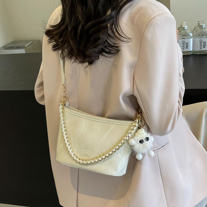 Free shipping designer Trendy Handbag for Women 2025 New Simple Casual Bucket Bag Korean Fashion High-end Crossbody Bag
