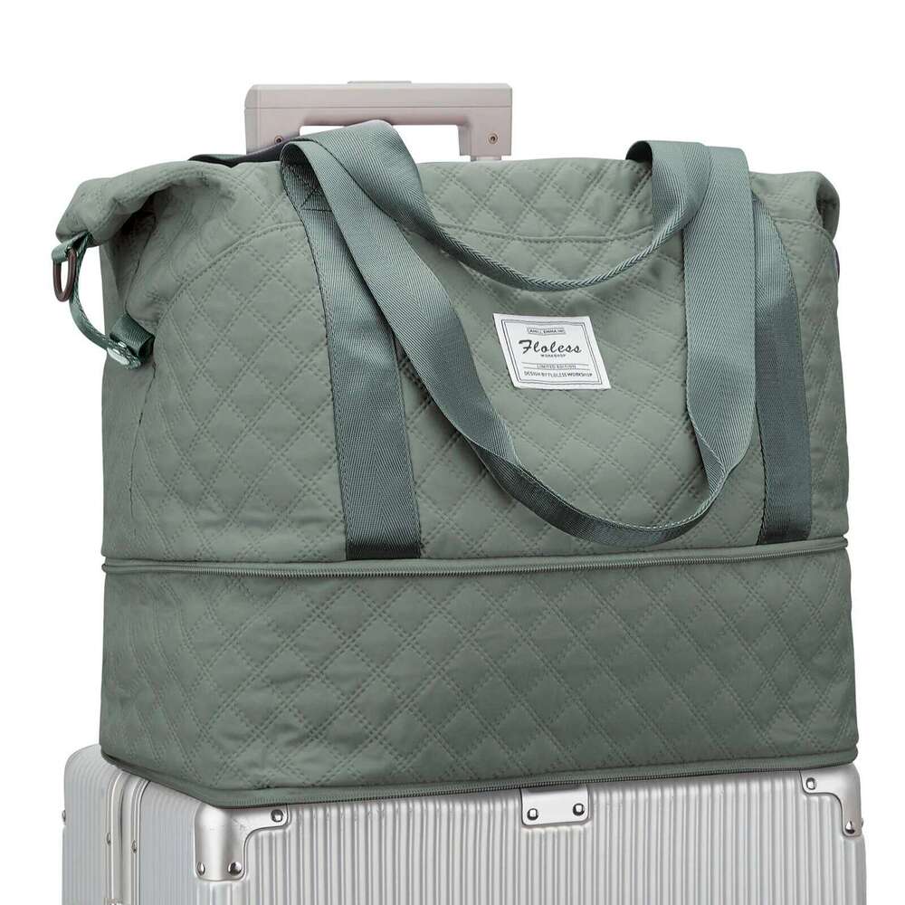 New Short Trip Women, Fashion Portable Travel Bag, Large Capacity Multi-Function Handheld Bag For Delivery, (Green)