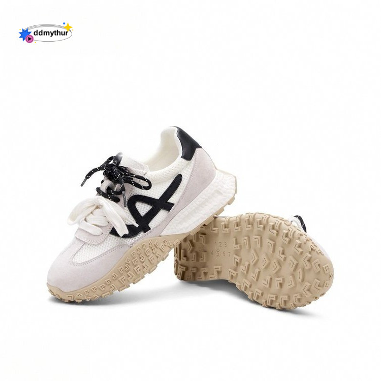 Women's Mesh Breathable Thick Sole Agan 2025 Summer New Versatile Fashion Casual German Training Shoes ddmythur