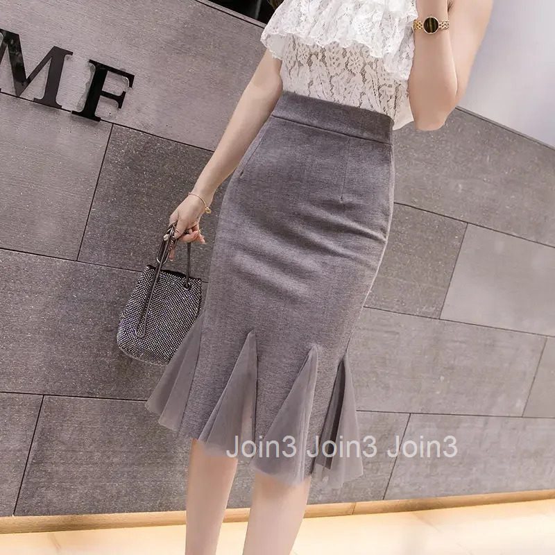 Mesh Female Skirts Ruffle Womens Skirt Patchwork Tulle Modest High Quality Korean Fashion Vintage V Summer 2025 Harajuku New In
