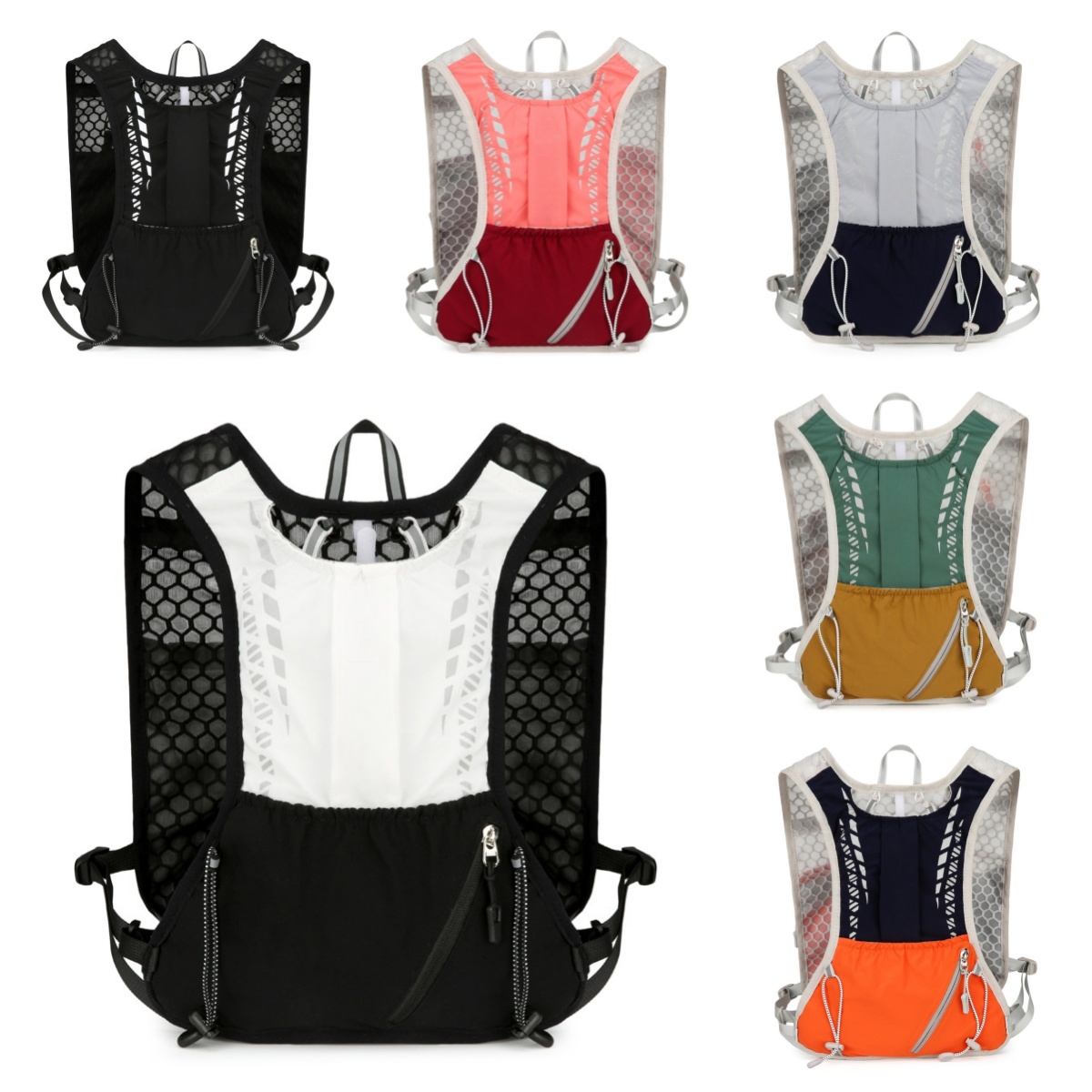 sports vest bags Ride backpack outdoors running waistcoat bag mountaineering Trekking backpacks Lightweight Waterproof comfortable breathable pack