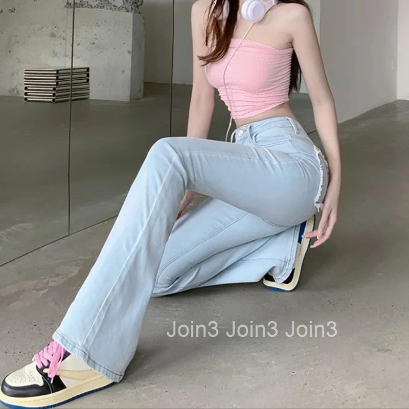 Cowboy Pants for Woman Skinny High Waist Shot Womens Flared Jeans Slim Fit Vibrant Chic and Elegant Hippie Bell Bottom Trousers