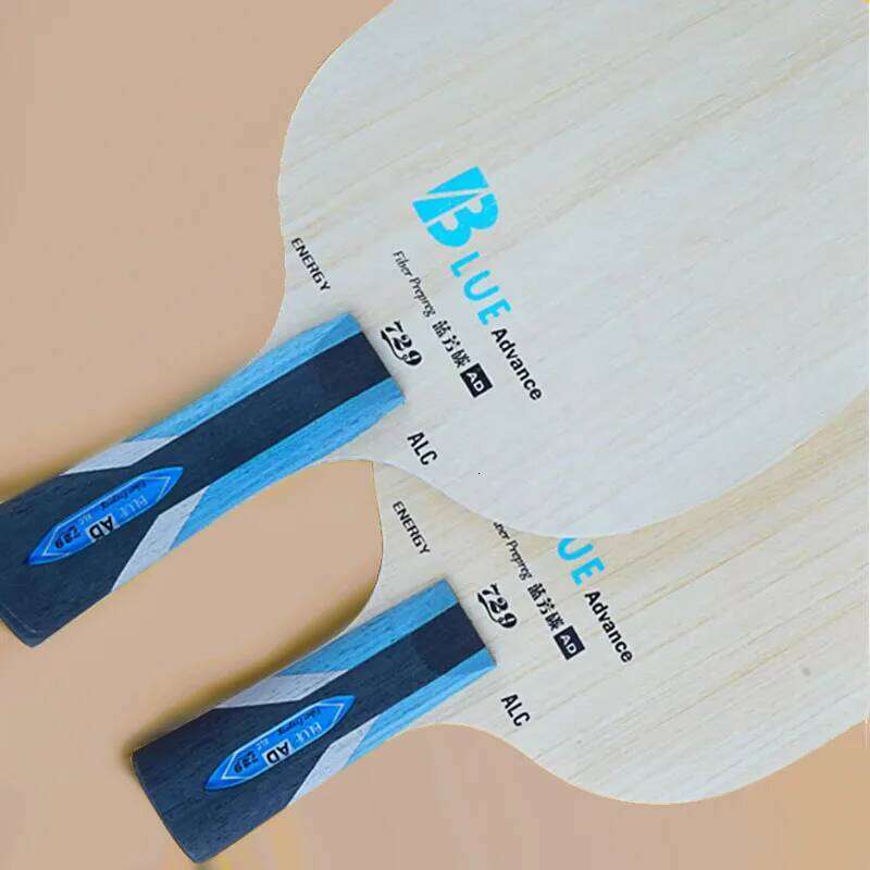 New 729 Professional Table Tennis Blade 5 Wood 2 AD Carbon Ping Pong Racket Blue ALC Fast Attack