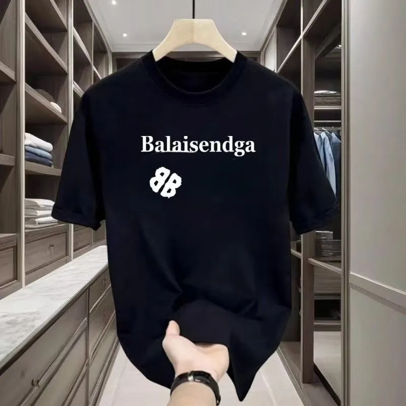 Designer Mens T Shirt Luxury High-end Cotton Men and Womens Couples Short Sleeve Top Breathable and Sweat-absorbing High-quality Version Mens xxxl tee