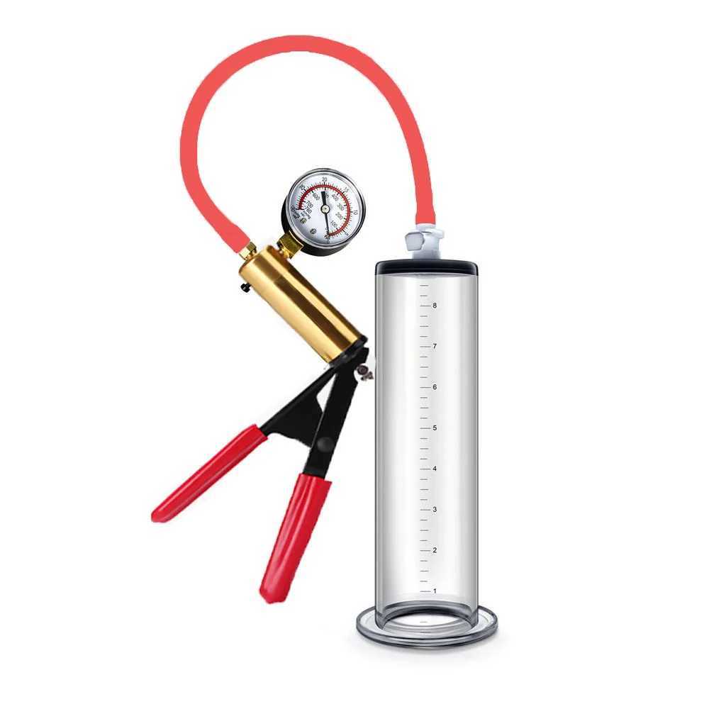 Penis Enlargement Manual Vacuum Pump for Men Penis Enlarger Extender Cock Erection Stimulate Sex Tools Male Masturbation Toys W250618