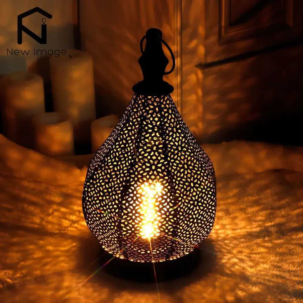 Moroccan Table Lamp Bedroom Desk Lamp Living Room Bedside Lamp Touch Night Light Garden Home Decor Z250618