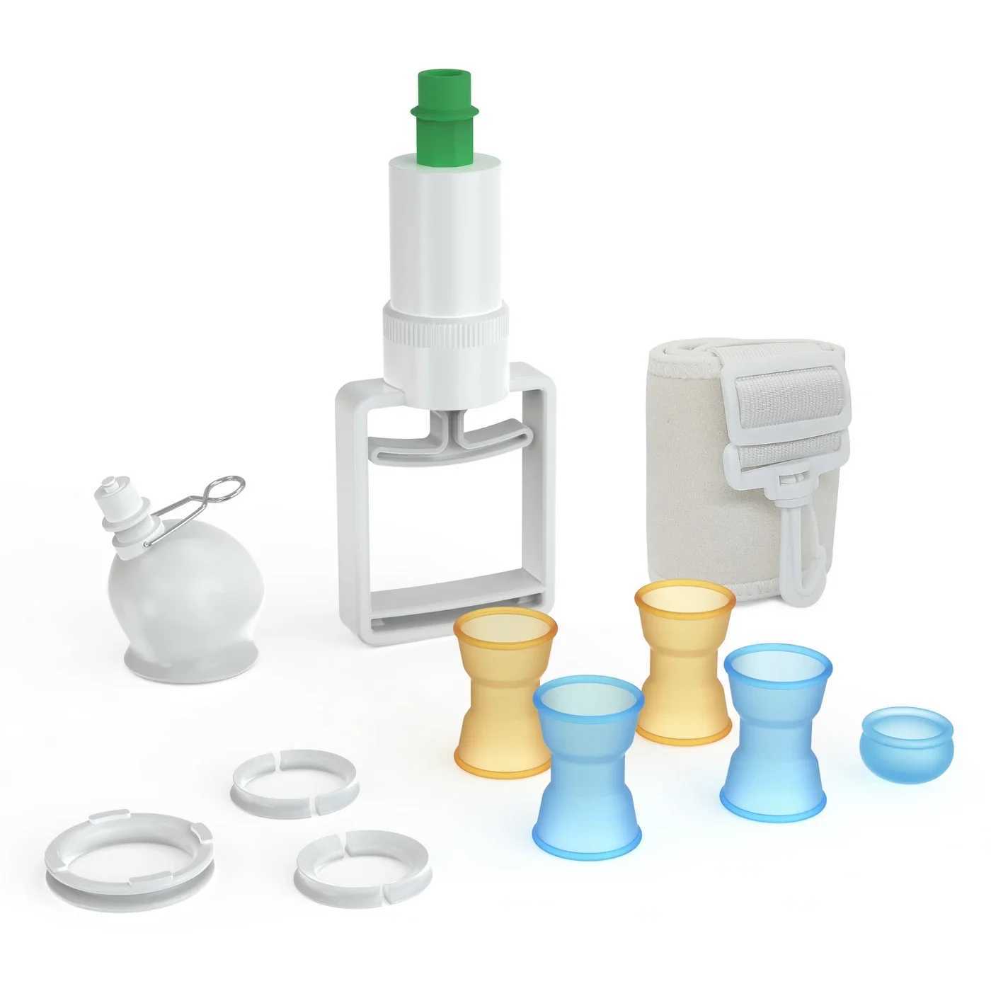 New Size Master Pro Golden extender with fastigiate Vacuum cup for Male Penis Enlargement system Penis Size Master PMP. W250618