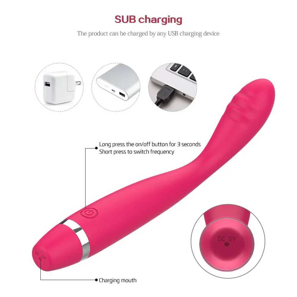 10 Mode AV Stick Vibrator G Spot Massager Clitoris Stimulator Female Masturbation Sex Shop Sex Toys for Women Sex Toys XJ250618