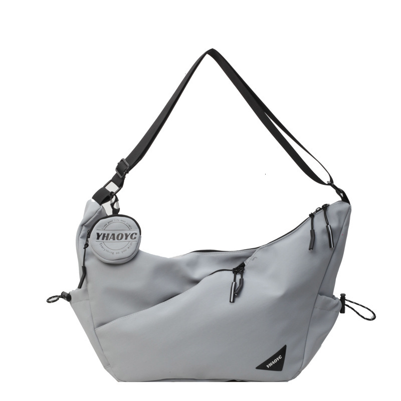 Free shipping designer Large Capacity Canvas Bag for Women 2025 New Versatile Casual Simple Dumpling Bag High-end Trendy Crossbody Bag