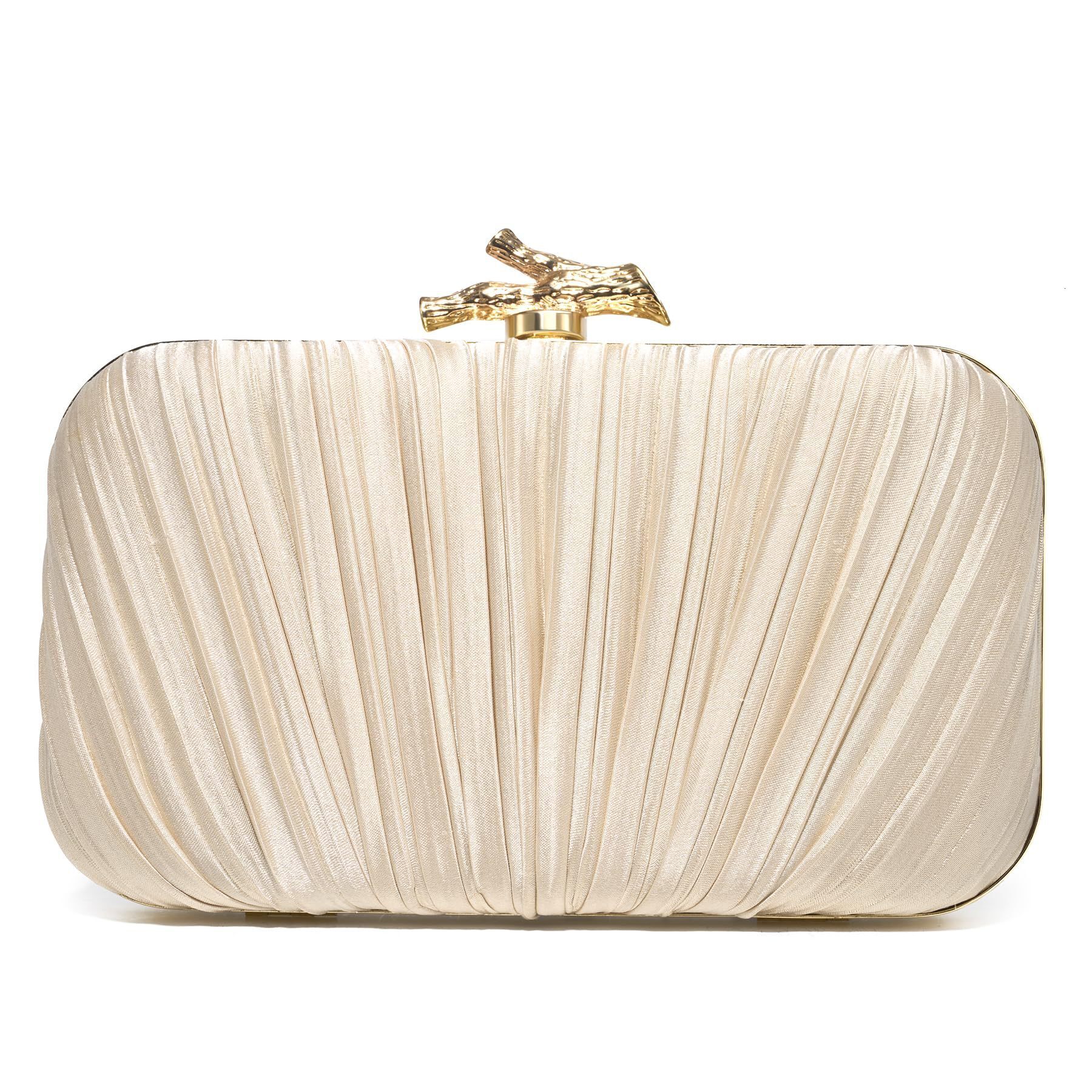 Free Shipping For Designers 2025 New Cross-border Pleated Clutch Luxury Bag Evening Bag Banquet Bag Women's Socialite Evening Dress Bag Wedding E