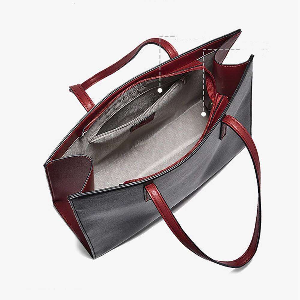 FOXER Simple Women Shoulder Tote Bag,Large Casual Handbag 2025 New PVC Commuter Underarm Bag Purse