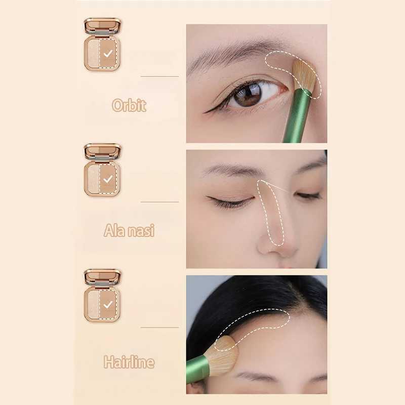 Bronze Contouring Palette Makeup Matte Blush Powder Highlighter Brightening Silkworm Rouge Cream Modify Concealer Cosmetics XJ250618