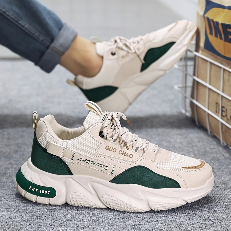 New Summer Thin Mesh Sports Men Casual Shoes S Thick Soled Height Increasing Dad Sneakers Spring Trendy Shoes Ddmysaturn