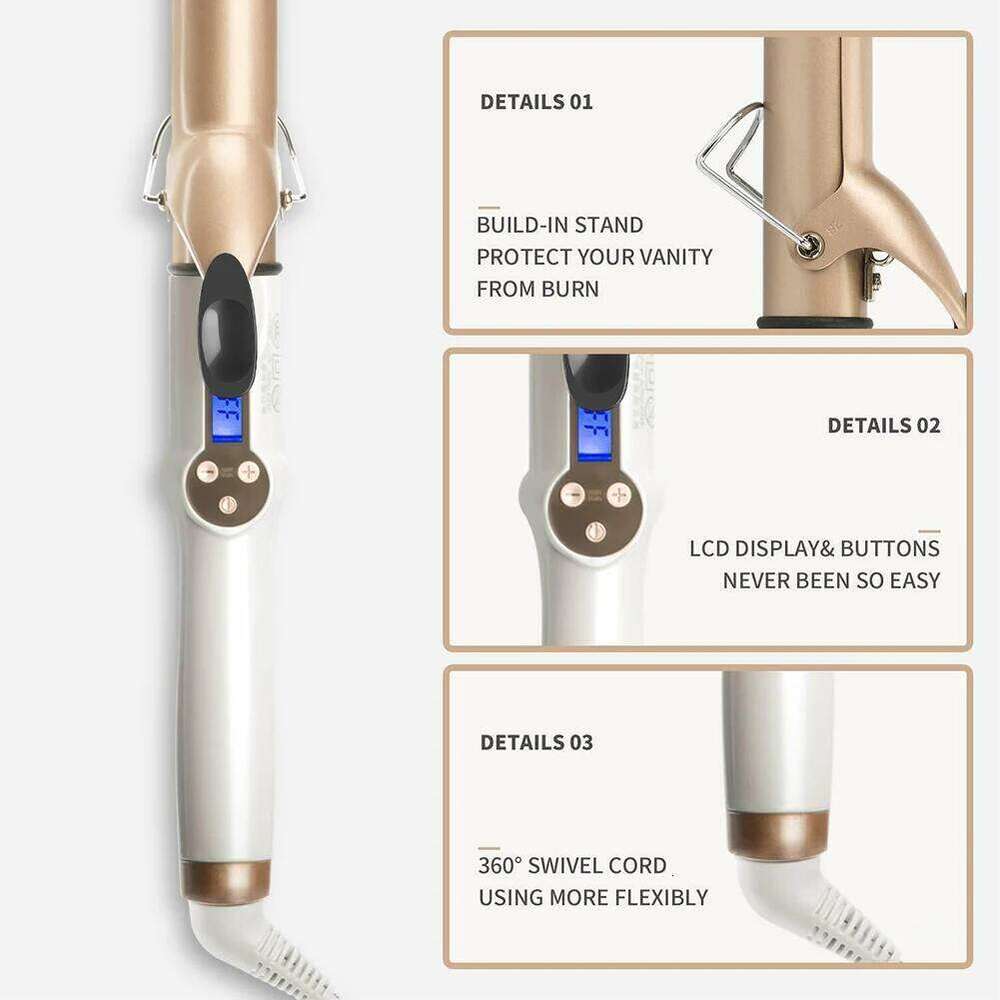 Professional Tools Ceramic Barrel Curlers For Iron Curling Wands Waver Hair Styling Appliances