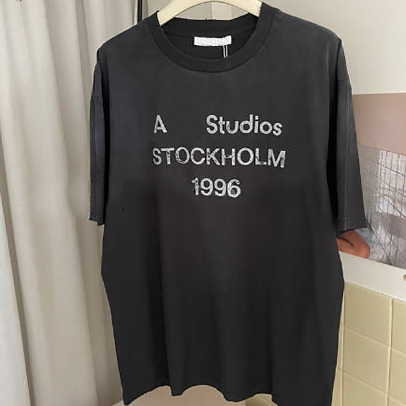 Women's T Shirts Designer Washed Tee ShortsCircle Print Pattern Elasticated Lace-Up ShortsSweat Absorbent Breathable High Street Style