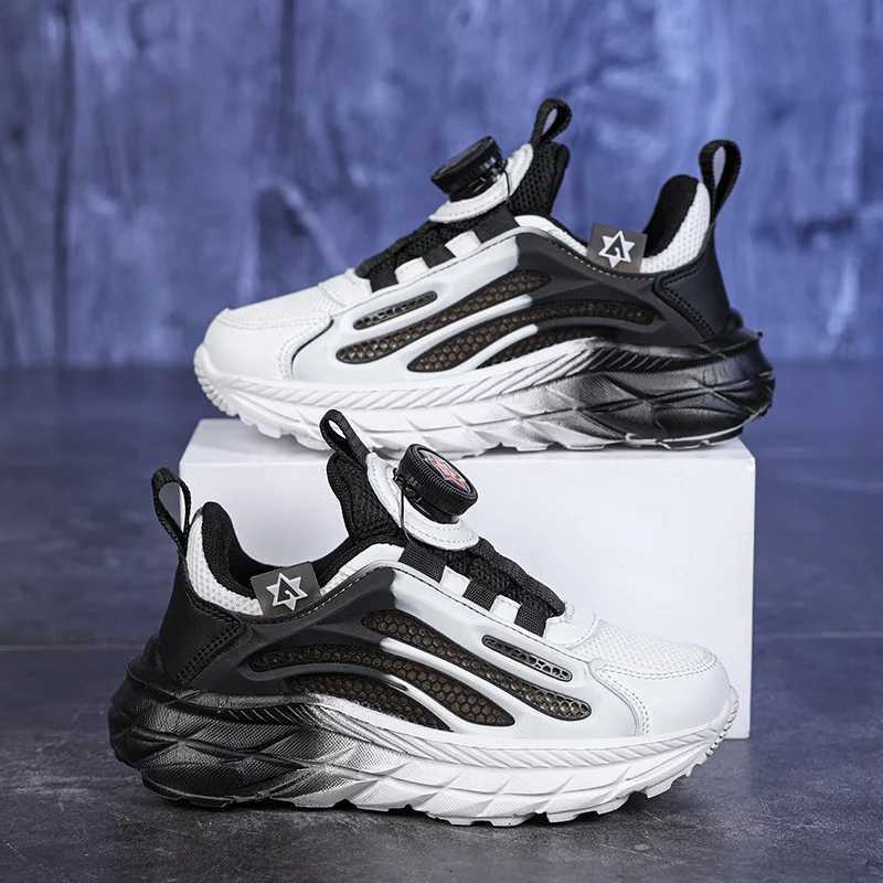Childrens Casual Shoes For Boys Breathable Sneaker Girls Fashion Air Mesh Kids Students School Running Sports Shoes Z250618
