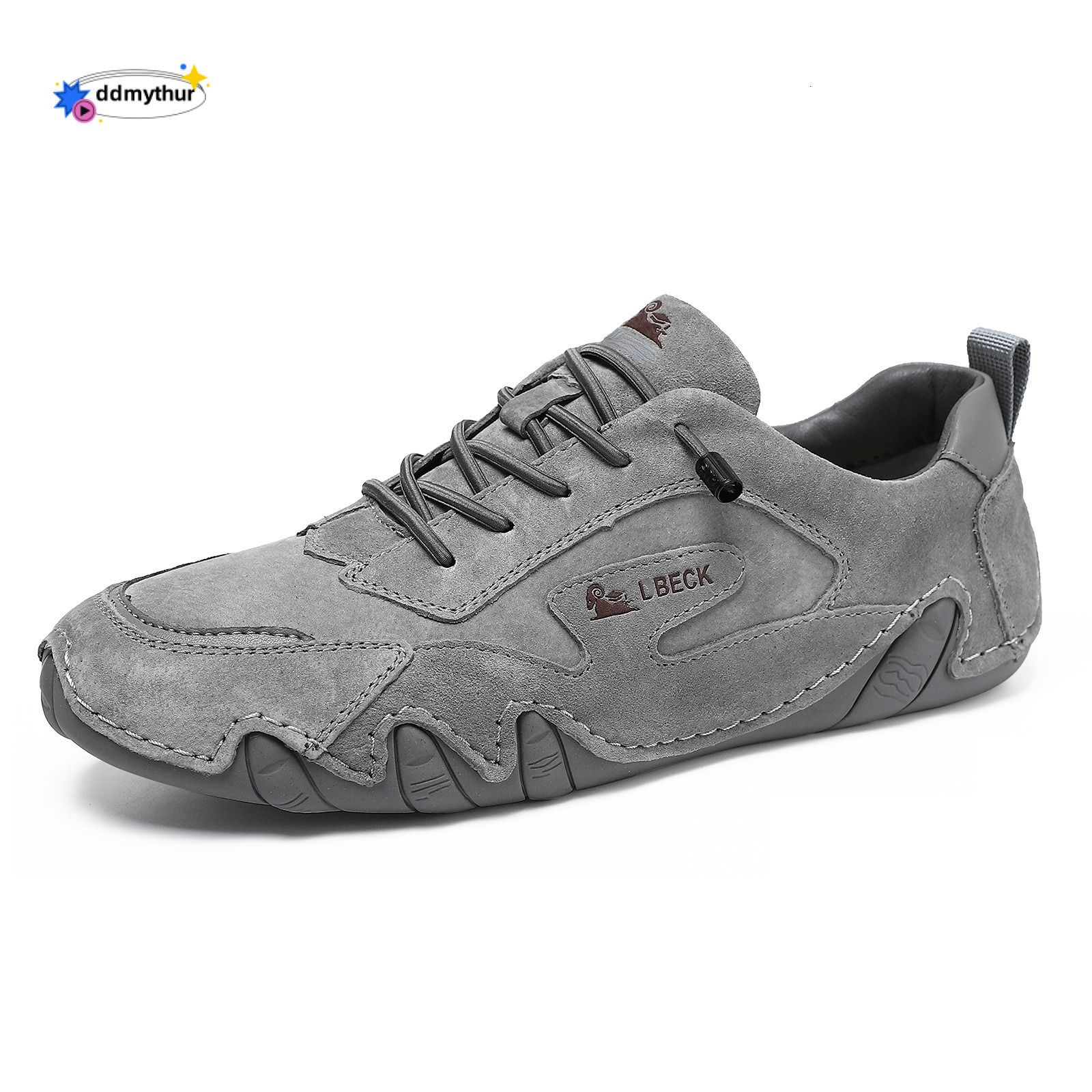 Genuine Leather Large Size Unisex Outdoor Casual Spring Summer Couple Sports Shoes