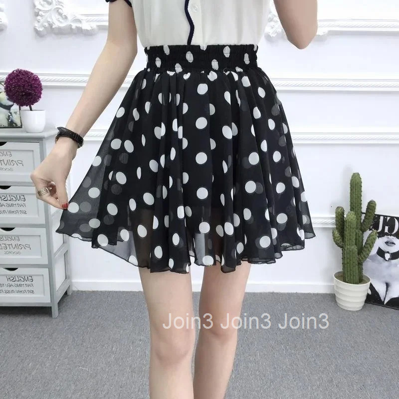 High Waist Elastic Chiffon Skirt Pants Culotte Woman Short Flowy Designer 2000s Clothes Y2k Aesthetic To Wear Shorts for Women