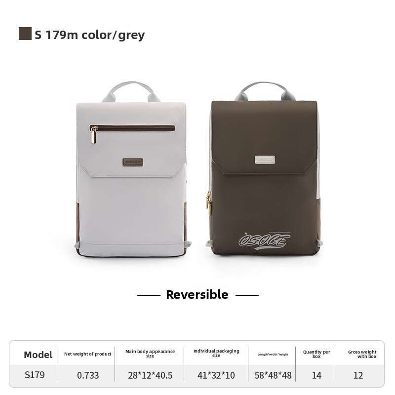 Designer British Backpack For Men And Women College Students New Casual Reversible School Bag Lightweight Travel Laptop Bag