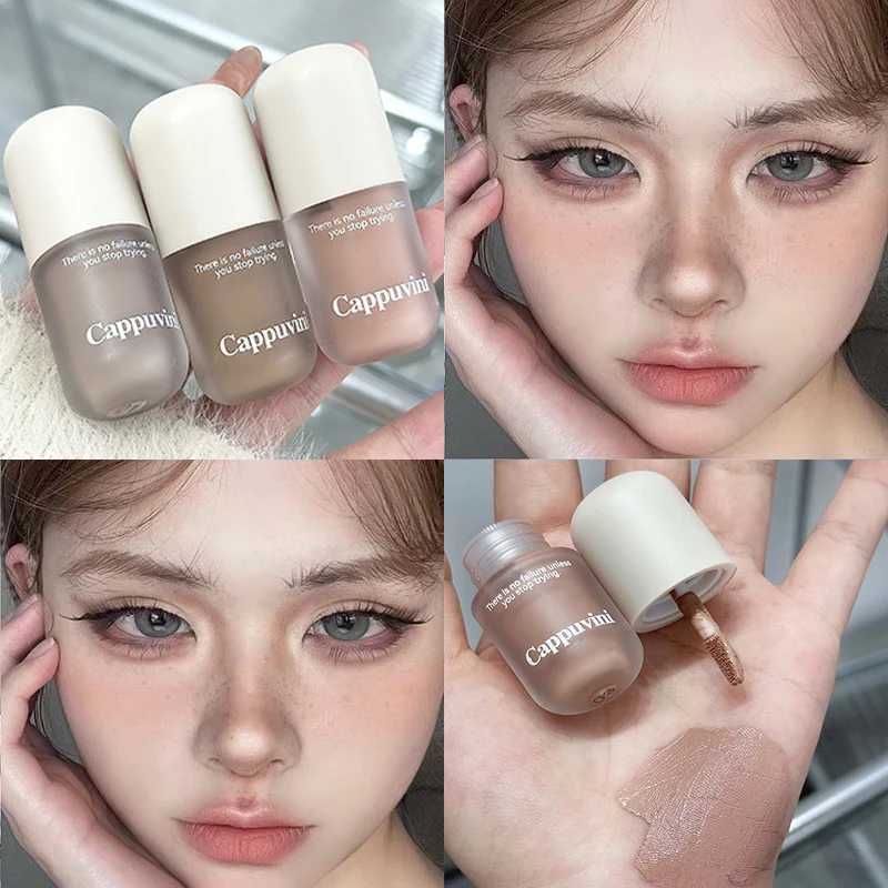 Capsule Matte 3D Contouring Cream Monochrome Natural Three-dimensional Chocolate Brown Nose Shadow Face Contour Stick Makeup XJ250618