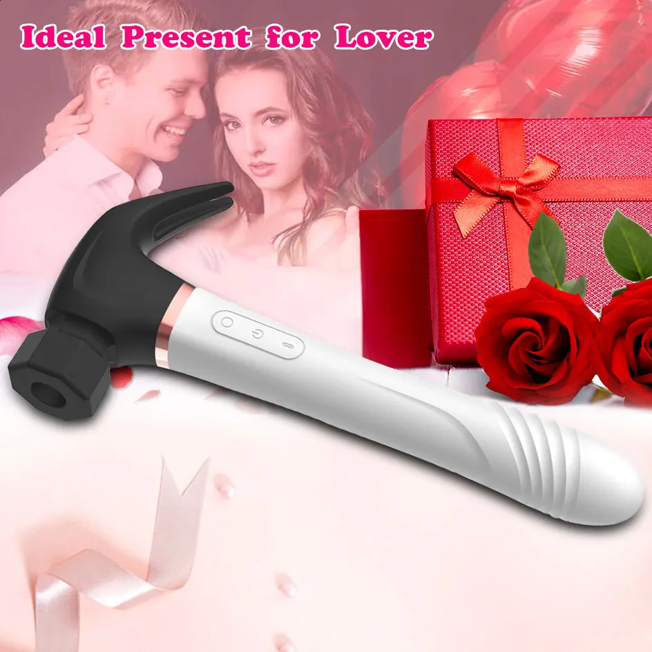 G Spot Hammer Sucking Vibrator 4IN1 Vagina Anal Thrusting Dildo Massager Clit Nipple Prostate Stimulator Adult Sex Toy for Women 250617