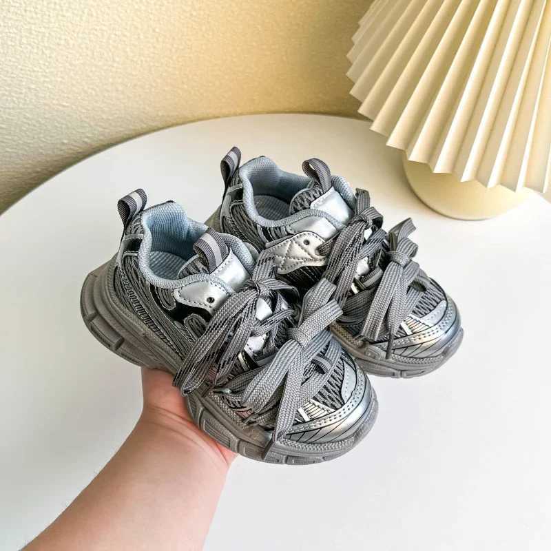 Children Casual Shoes for Girls Boys 2025 Summer New Fashion Korean Style Soft Anti-slippery Versatile Chic Shccol Sports Shoe Z250618