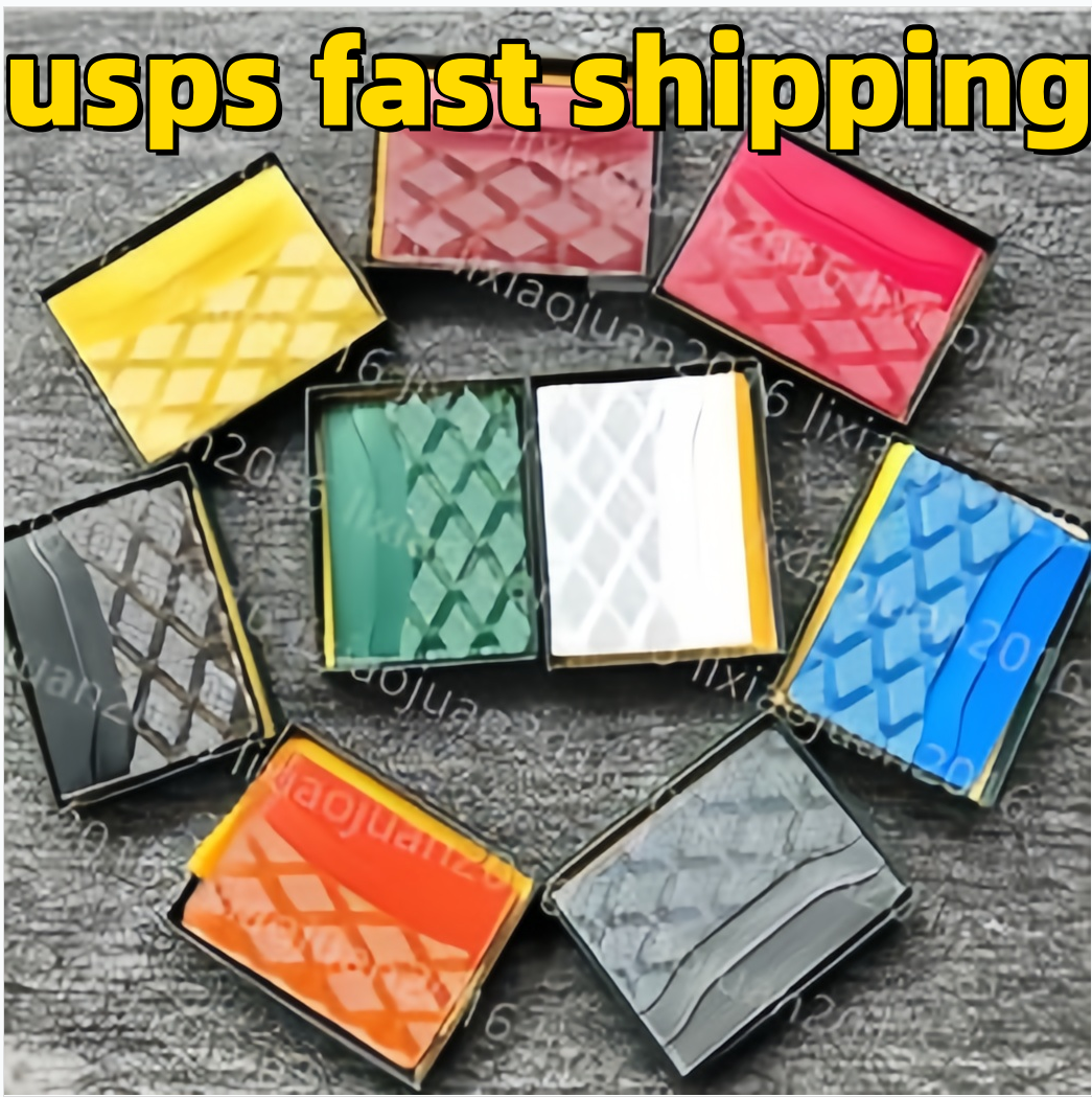 7A quality Genuine Leather Wallets Purse card holder Luxurys famous designer single wallet Men Women's Holders Coin Lambskin Mini Key Pocket Interior Slot